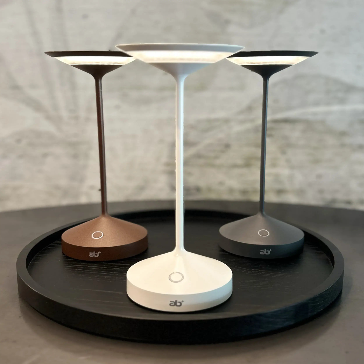 ab+ by Abert Tempo portable table lamp