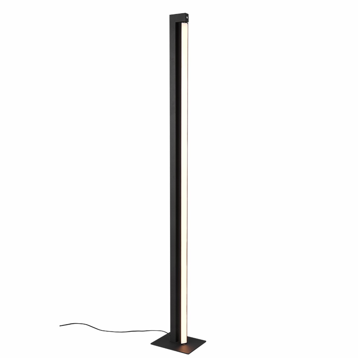 Seeker Modern LED Floor Lamp - Black/Grey