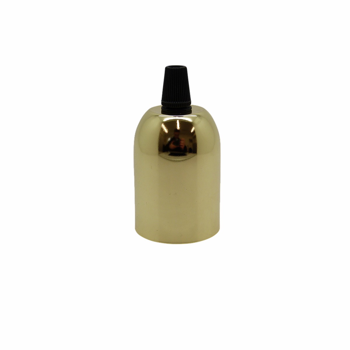 06283 - Slimline ES Cordgrip Lampholder Brass Plated