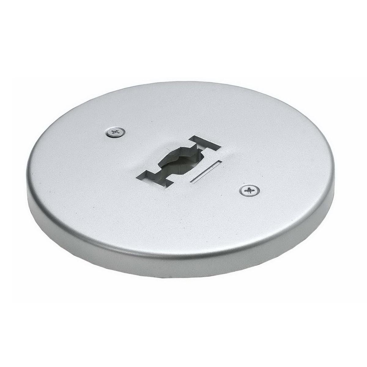 0.5" Height Monopoint - Brushed Steel - Round