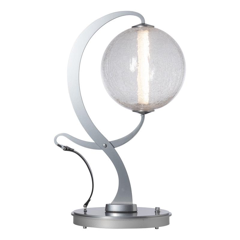 Pression LED Table Lamp in Sterling