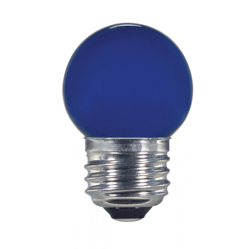 1.2 Watt LED - S11 - Ceramic Blue - Medium base - 120 Volt - Carded - 48-Pack