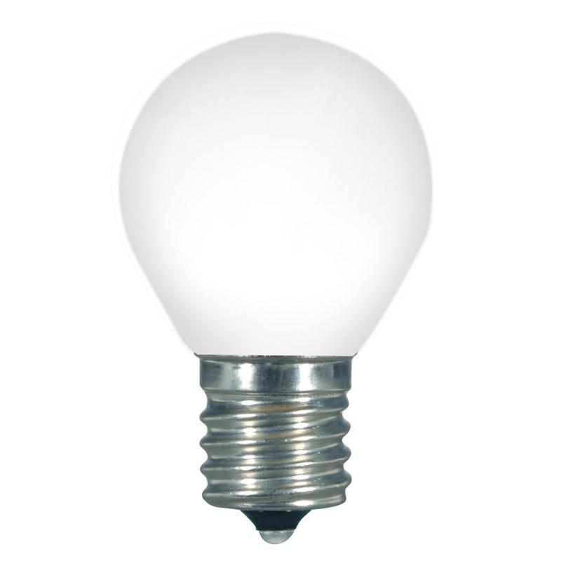 1 Watt LED - S11 - White - 2700K - Intermediate base - 120 Volt - Carded - 48-Pack