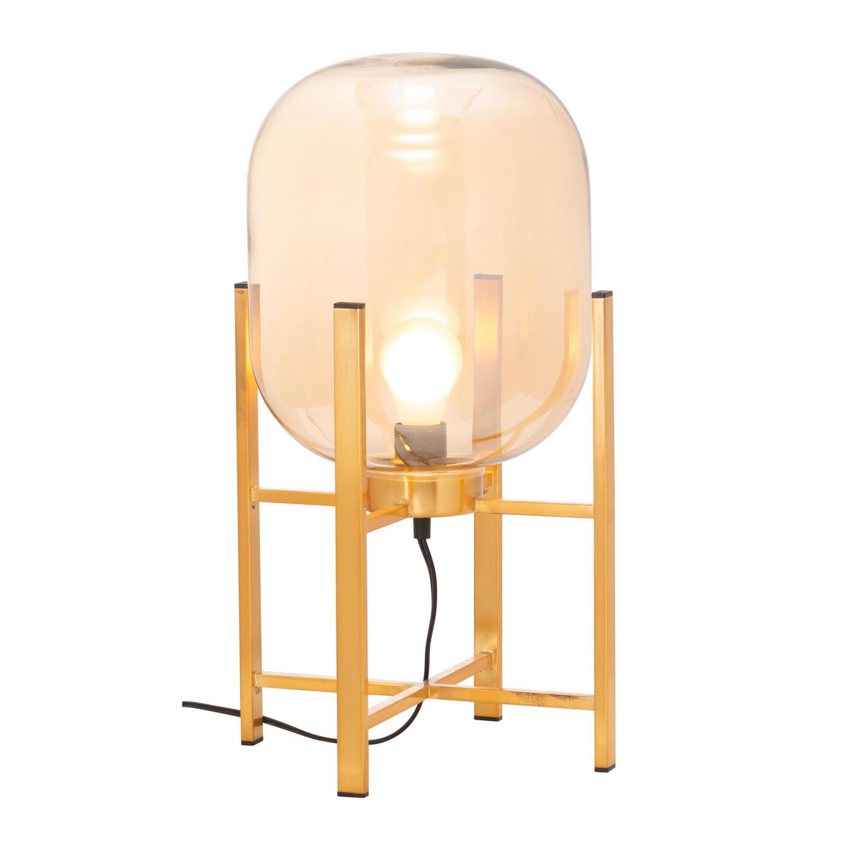 Zuo Wonderwall 56126 Table Lamp - Gold