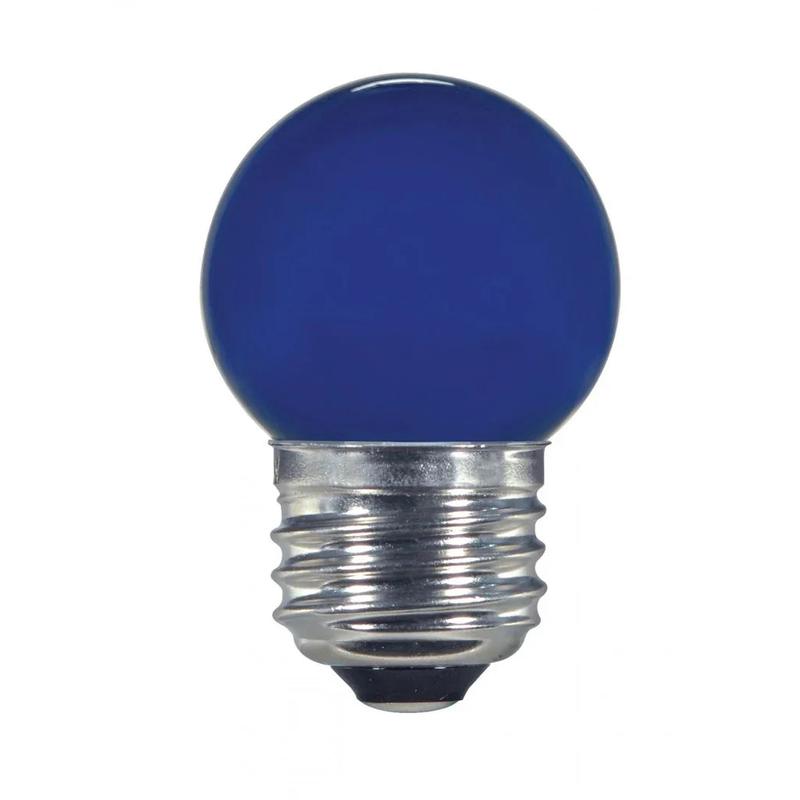 1.2 Watt LED - S11 - Ceramic Blue - Medium base - 120 Volt - Carded - 12-Pack