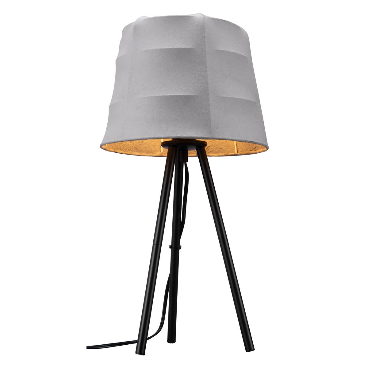 Zuo Mozzi 56138 Table Lamp - Grey & Black