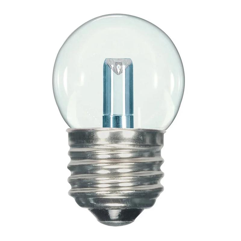 1.2W LED - S11 - Clear - 2700K - Medium base - 120V - Card