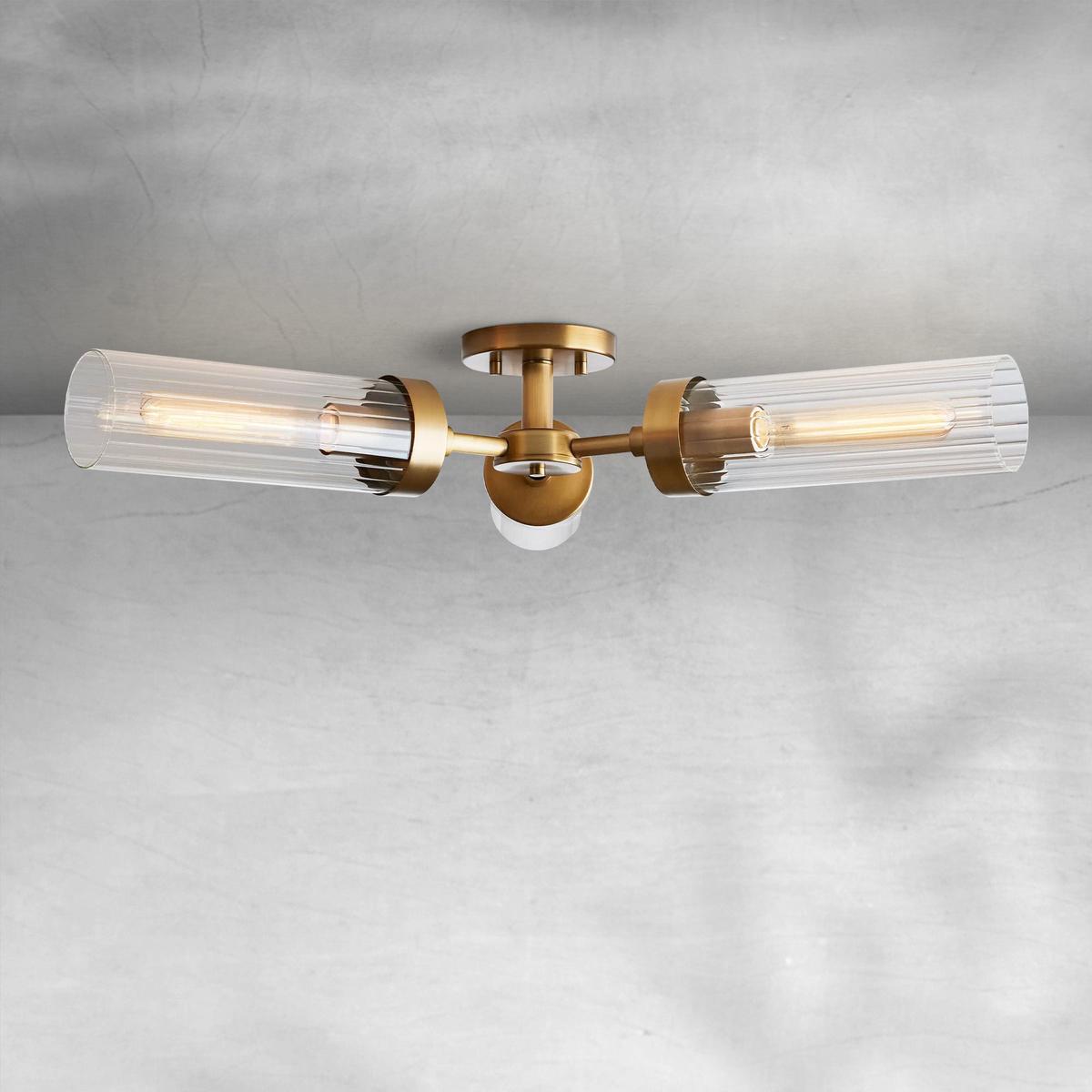 Andreas 3-Light Flushmount