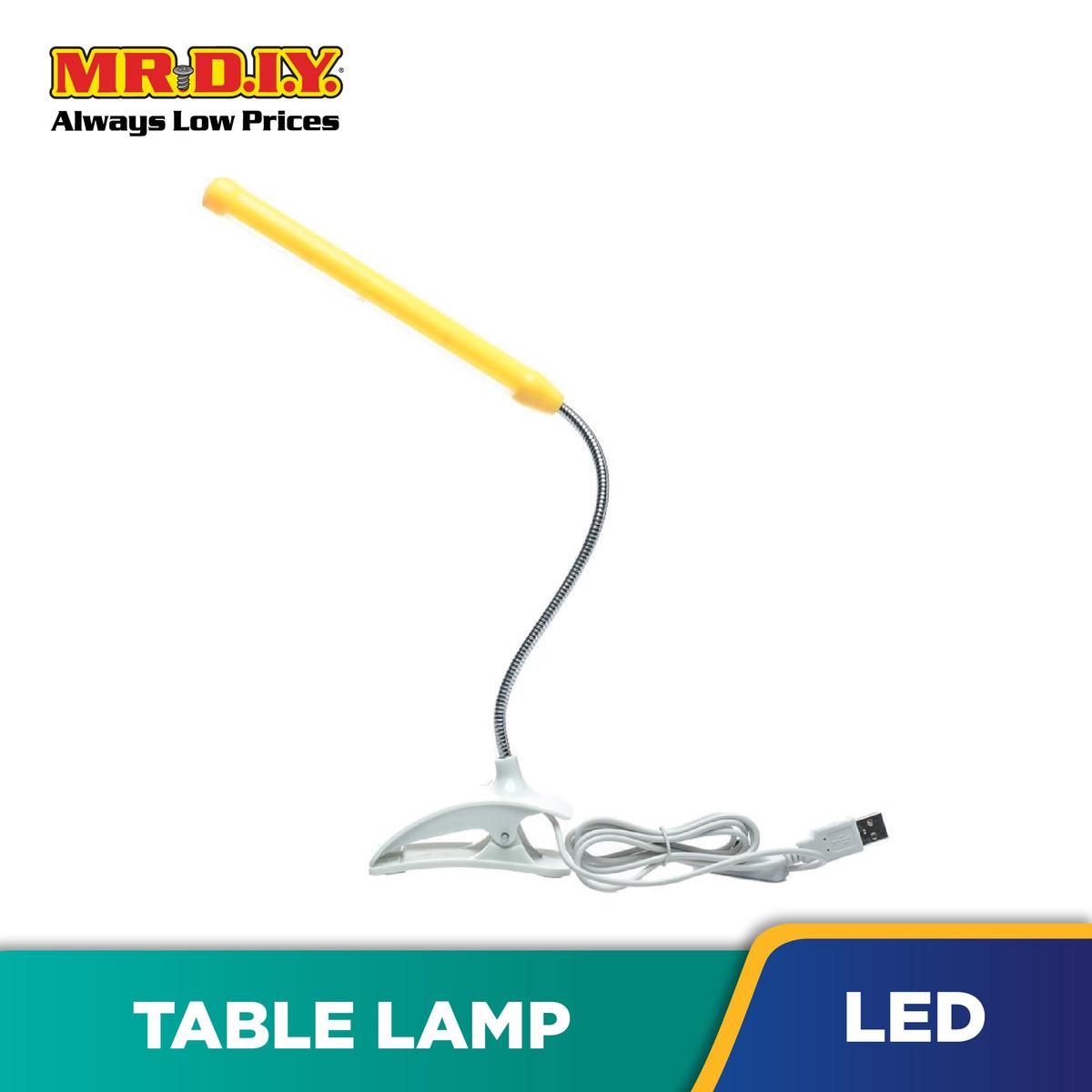 (MrDiy) Usb Led Table Lamp Xl Yellow