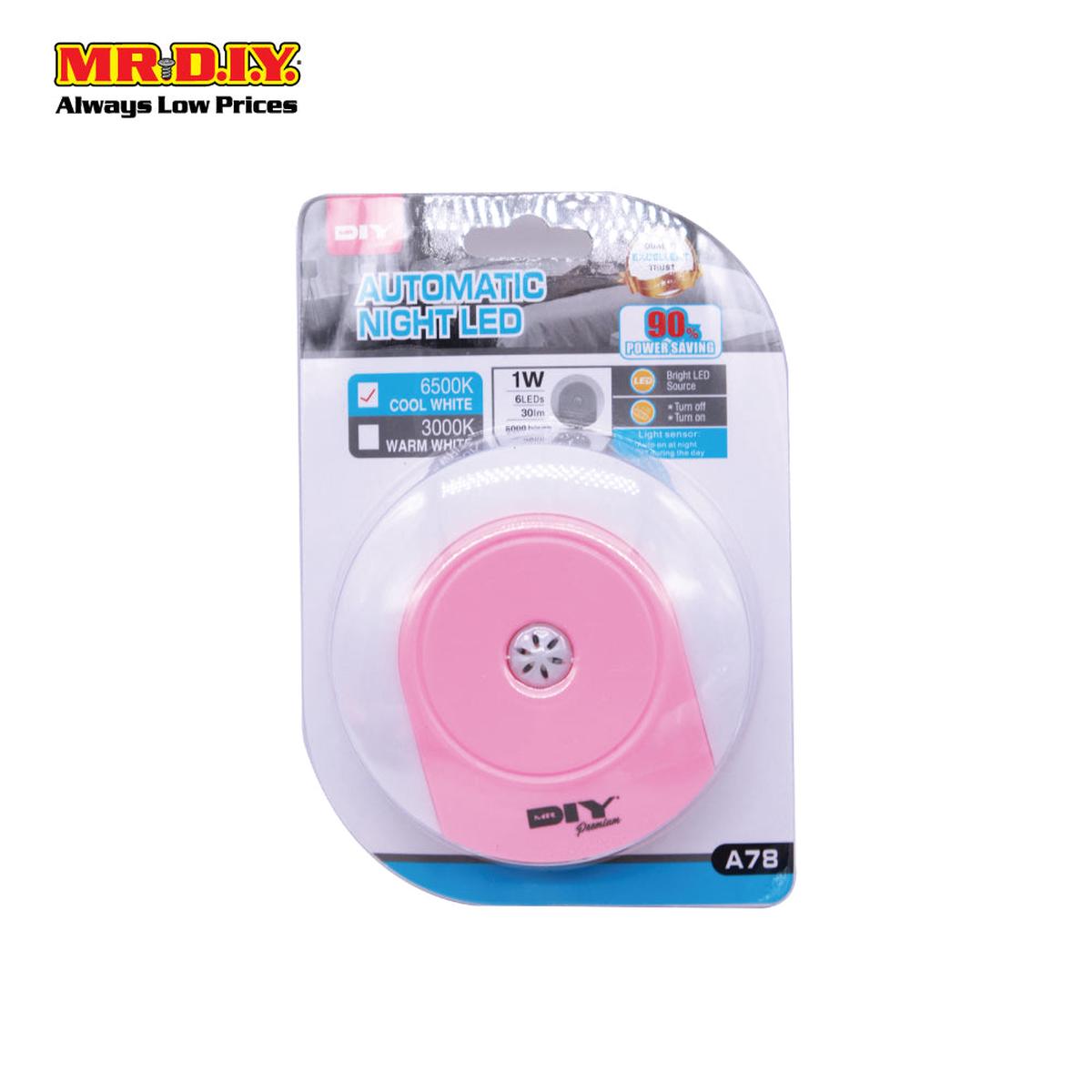 (MrDiy) Sensor Night Light W Switch A78 Pink
