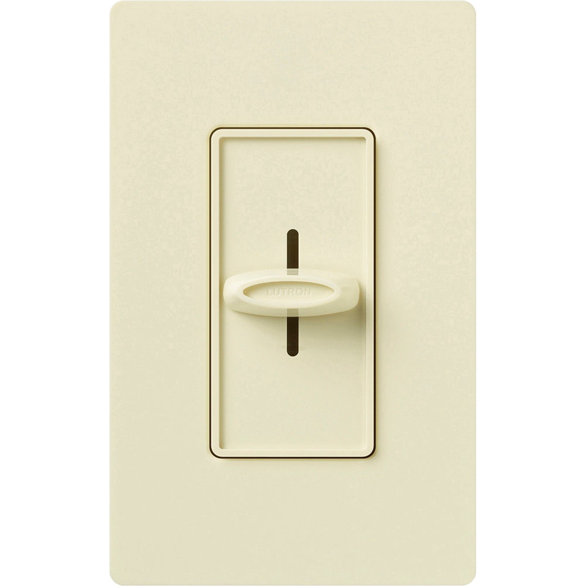 Lutron Skylark Slide-to-Off Dimmer, 1000W, Incandescent/Halogen, 120V, Almond, S-1000-AL