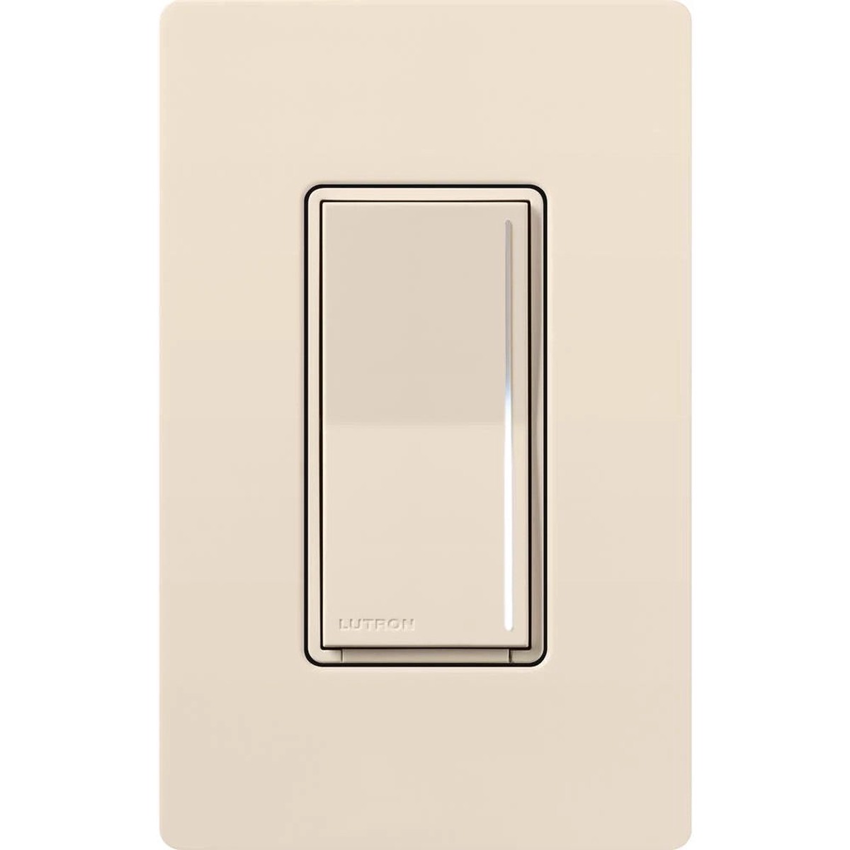 Lutron Sunnata LED+ Touch Dimmer, 150W LED/600W Incandescent, 120V, Multi-Location, Light Almond, STCL-153M-LA