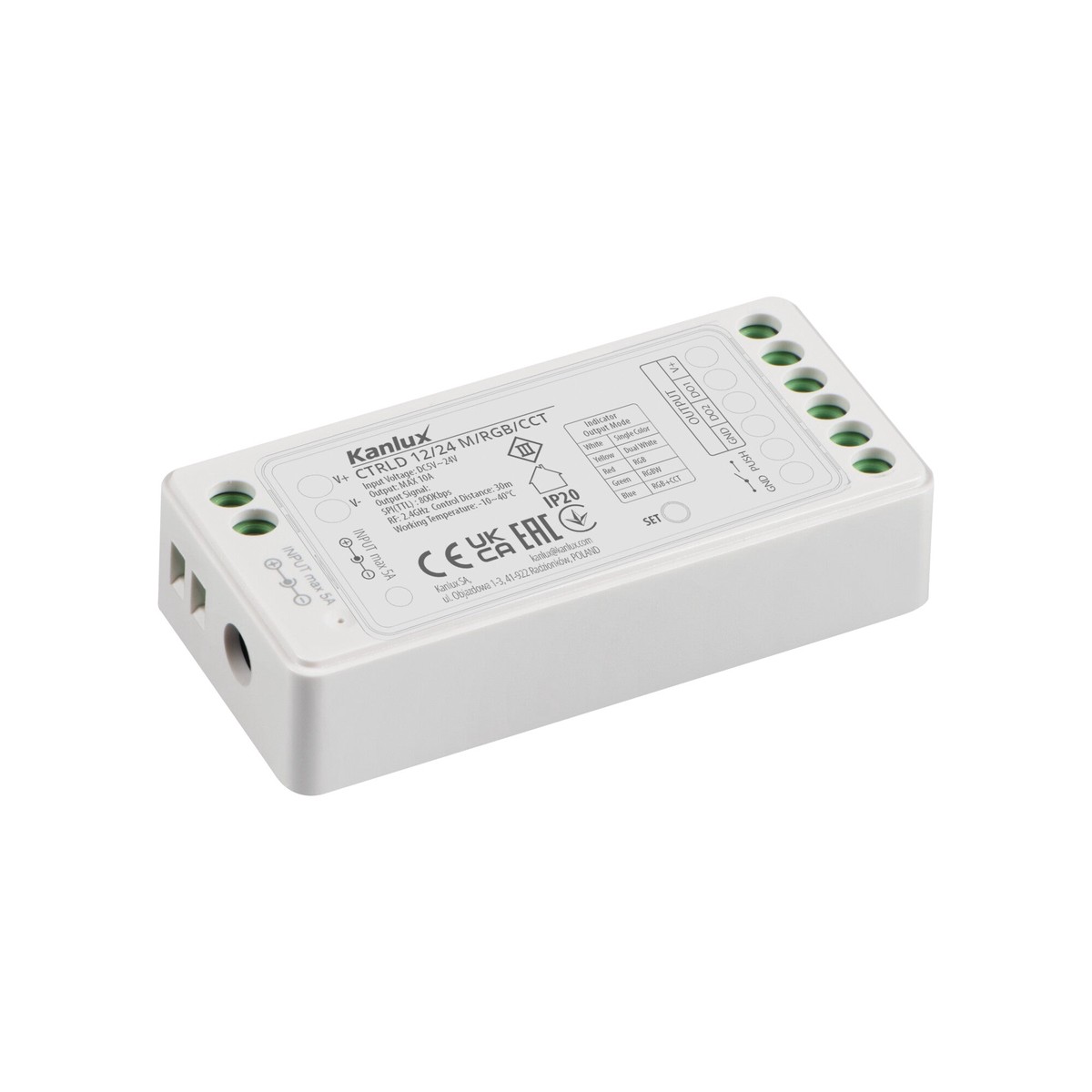12V DC RGB LED Dimmer Controller 75mm - RF