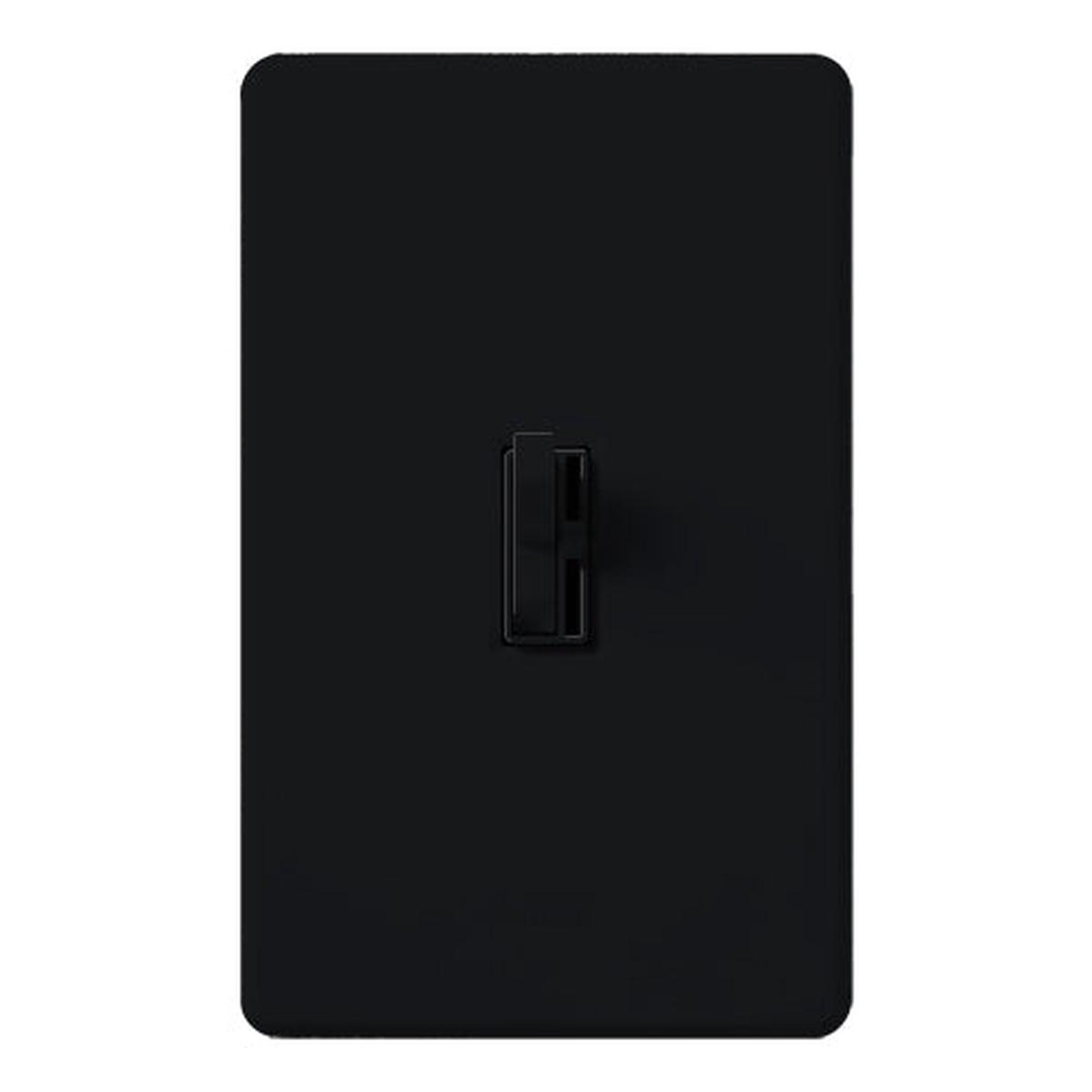 Lutron Ariadni Incandescent/Halogen Dimmer, 1000W, 3-Way, Preset, 120V, Black, AY-103P-BL