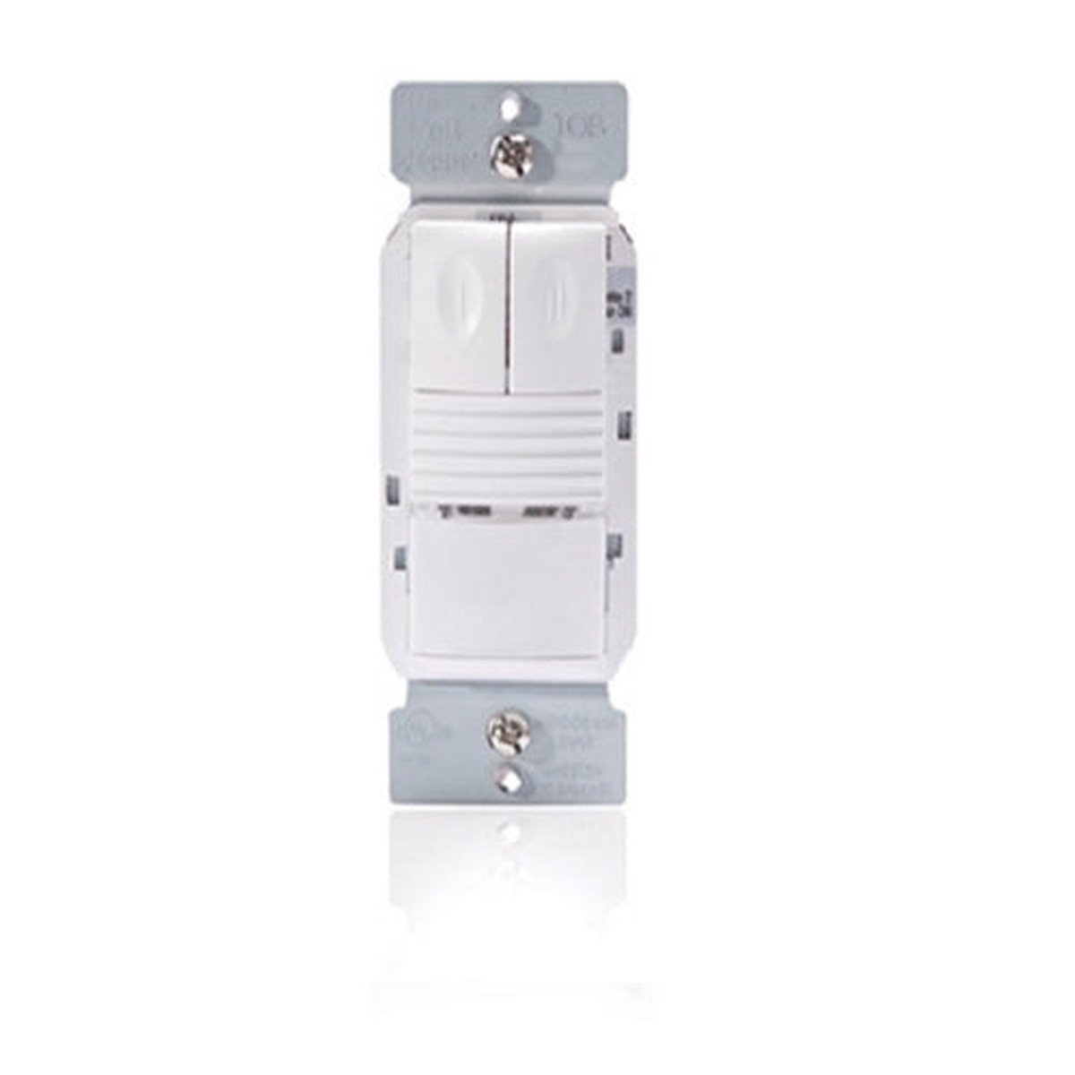 Wattstopper PW-302 PIR Dual Relay Wall Switch Occupancy Sensor, 120/277V, Grey, PW-302-G